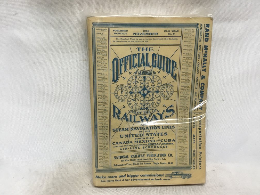 The Official Guide of the Railways - November 1958