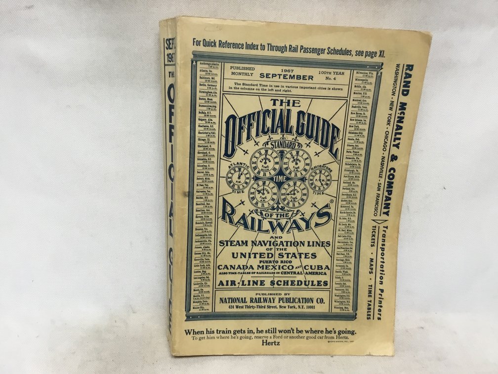 The Official Guide of the Railways - September 1967