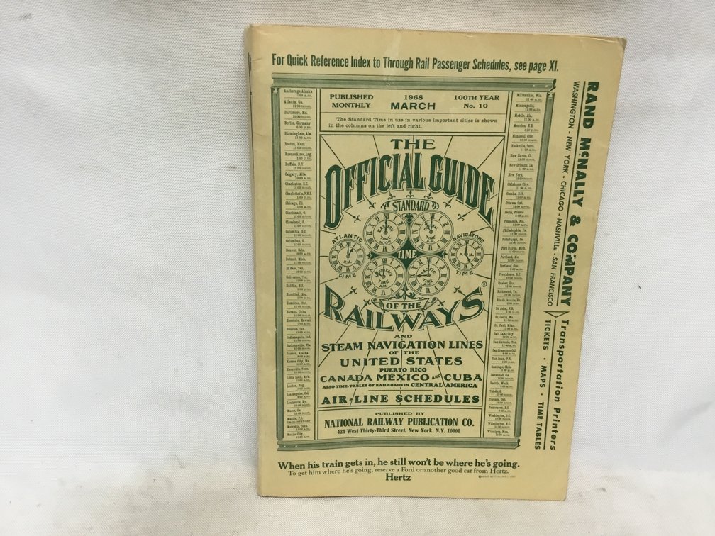 The Official Guide of the Railways - March 1968