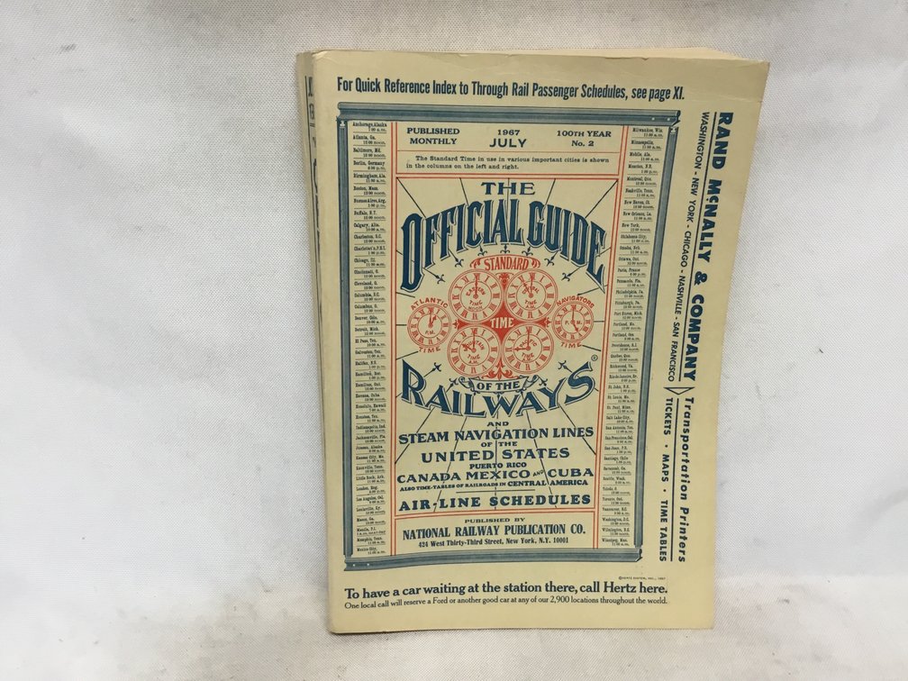 The Official Guide of the Railways - July 1967