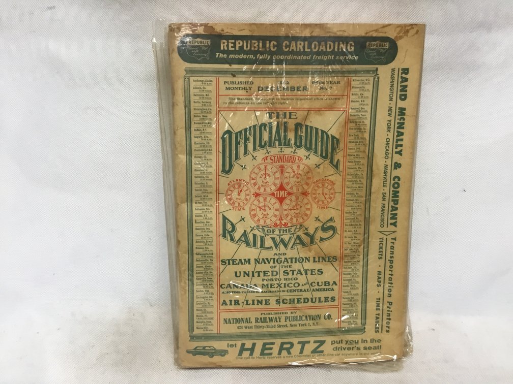 The Official Guide of the Railways - December 1962