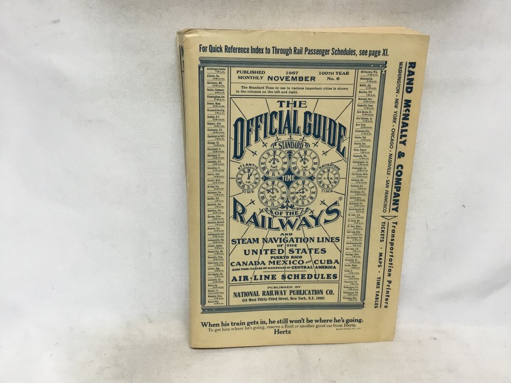 The Official Guide of the Railways - November 1967
