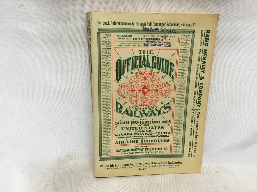 The Official Guide of the Railways - December 1967