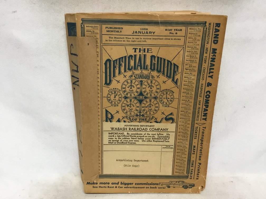 The Official Guide of the Railways - January 1959