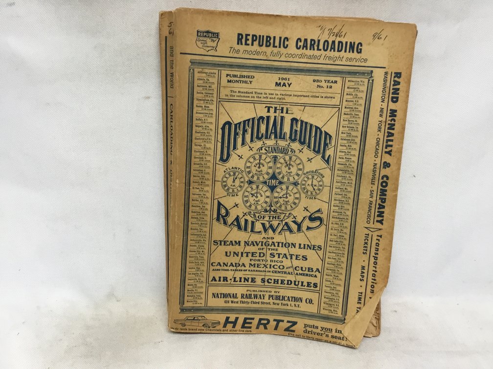 The Official Guide of the Railways - May 1961