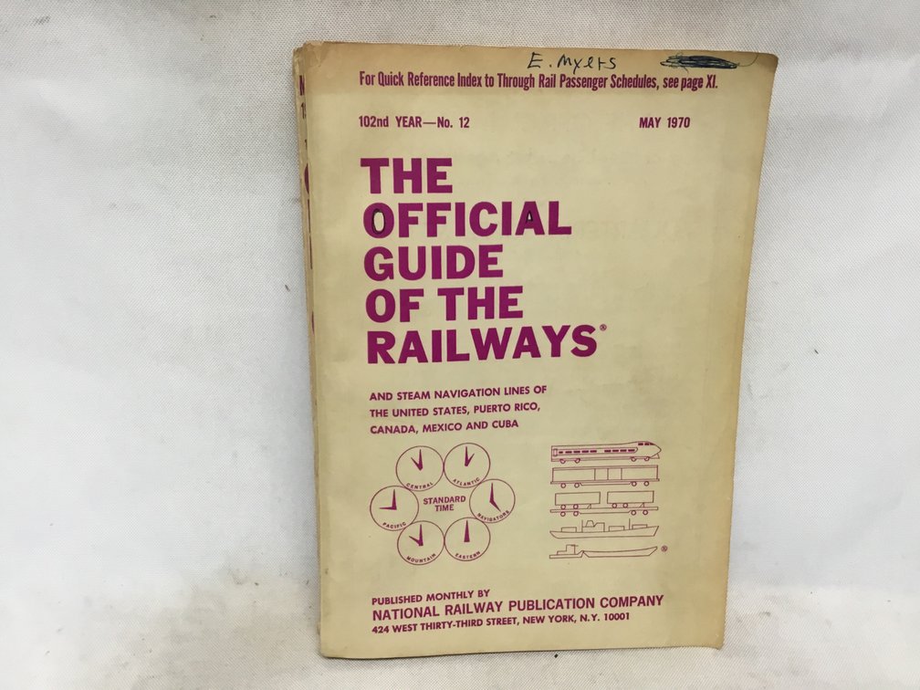 The Official Guide of the Railways - May 1970