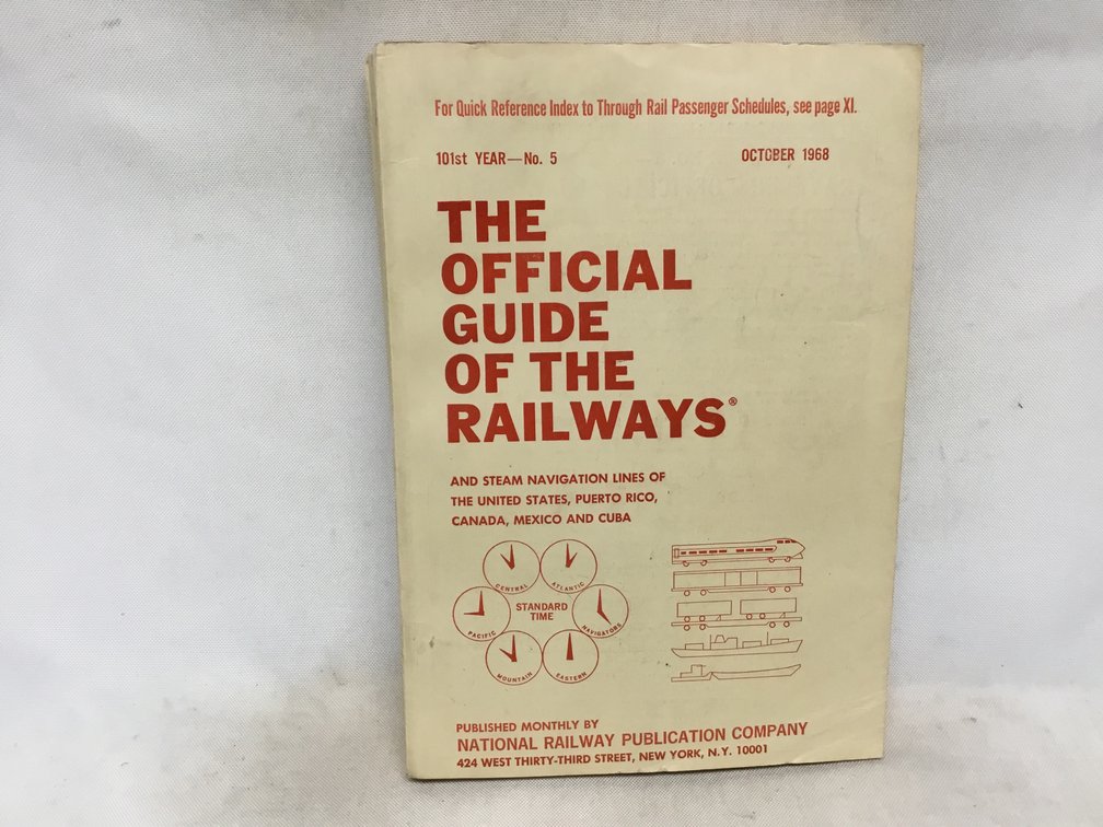 The Official Guide of the Railways - October 1968