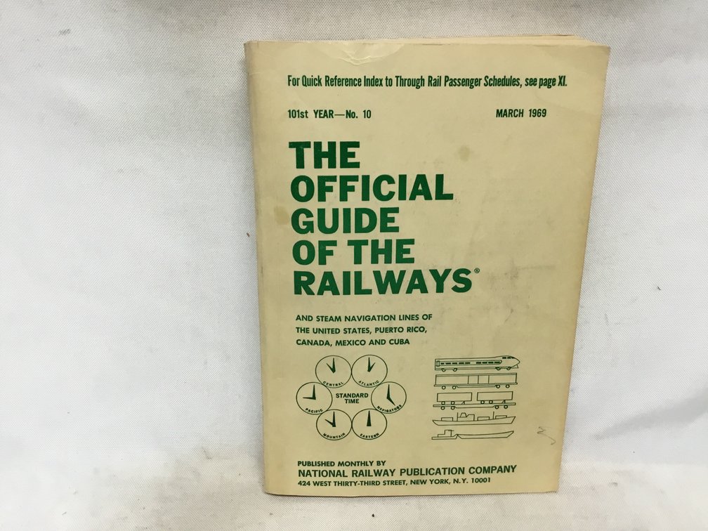 The Official Guide of the Railways - March 1969
