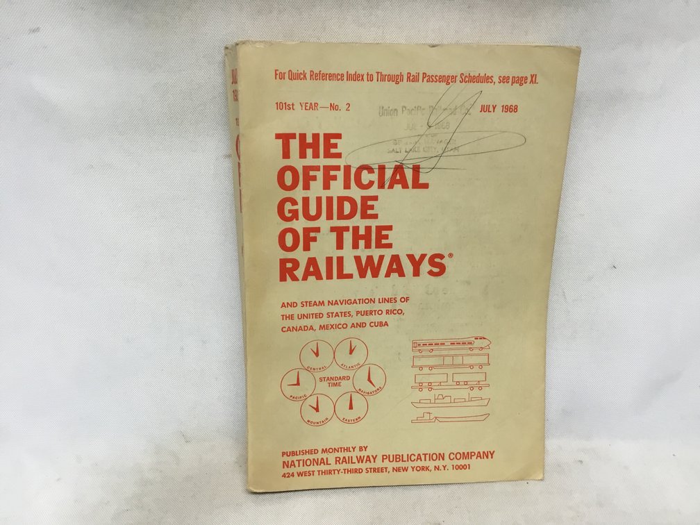 The Official Guide of the Railways - July 1968