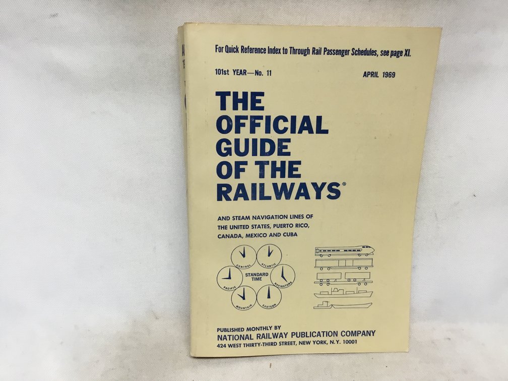 The Official Guide of the Railways - April 1969