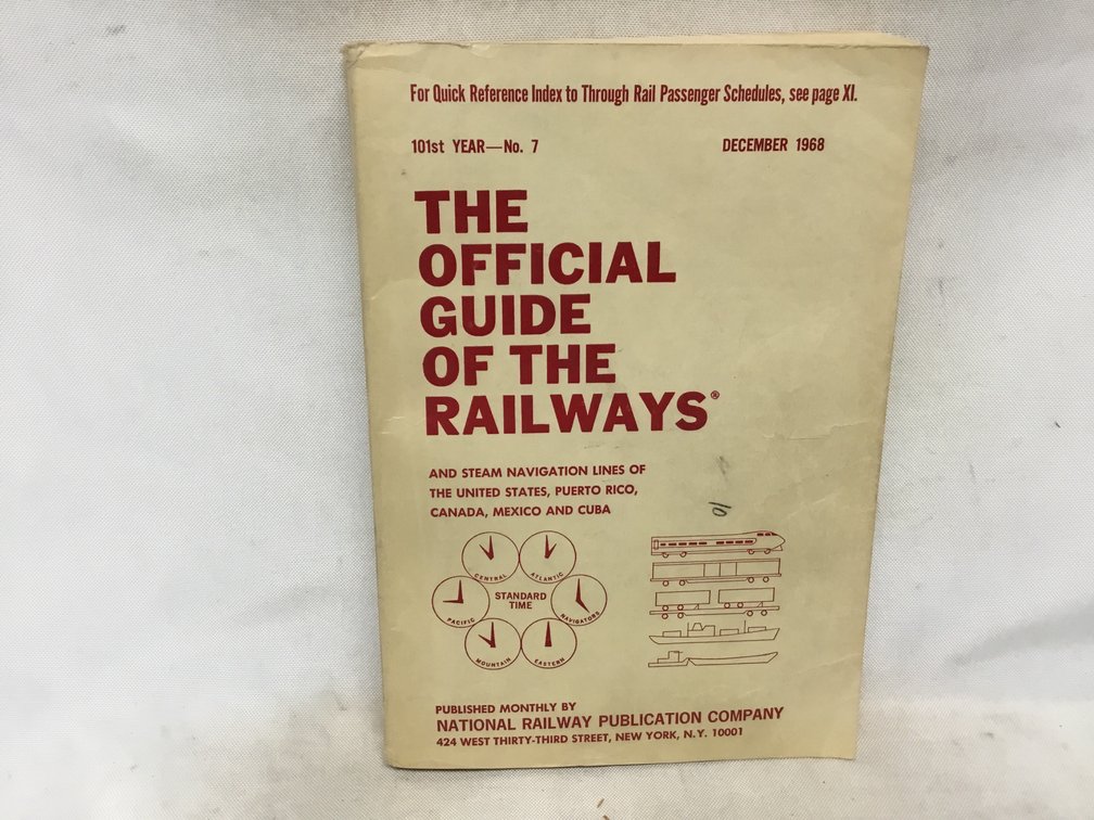 The Official Guide of the Railways - December 1968