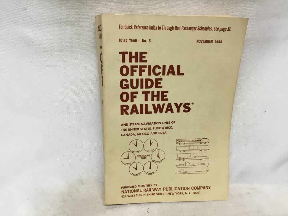 The Official Guide of the Railways - November 1968