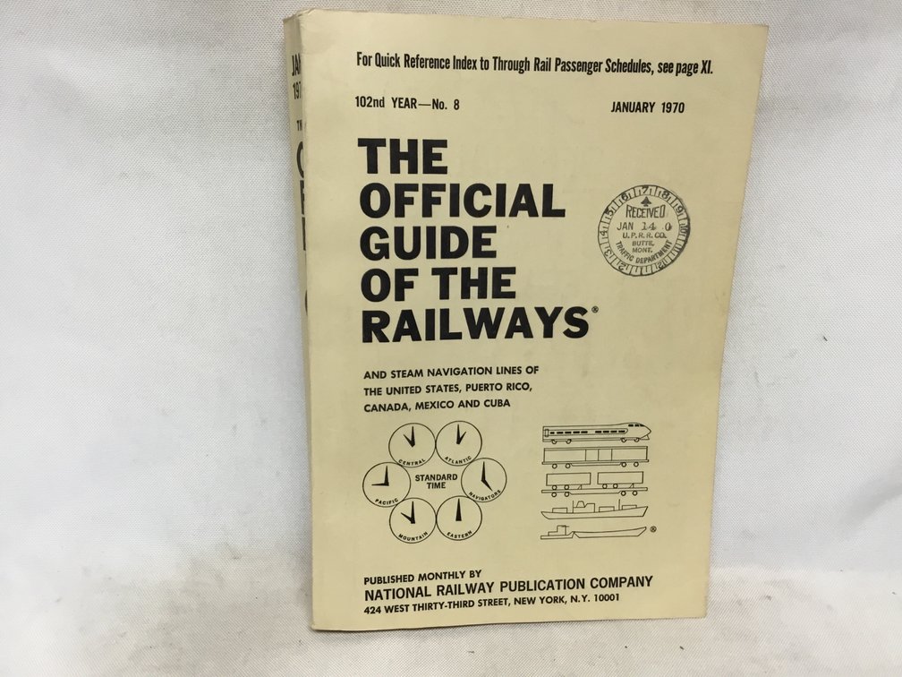 The Official Guide of the Railways - January 1970