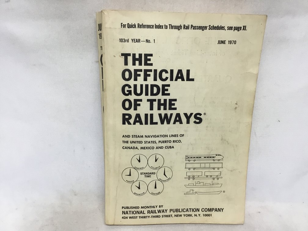 The Official Guide of the Railways - June 1970