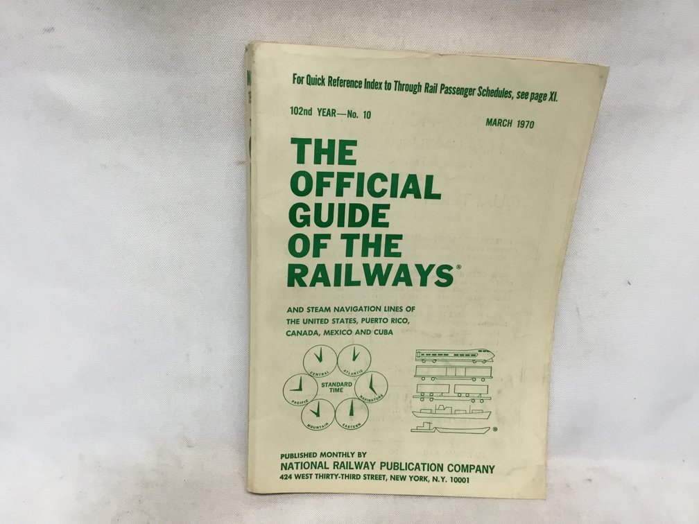 The Official Guide of the Railways - March 1970