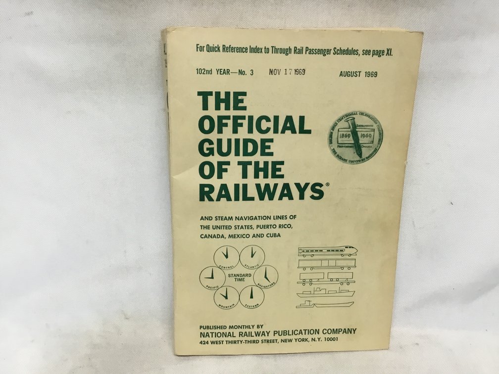 The Official Guide of the Railways - August 1969