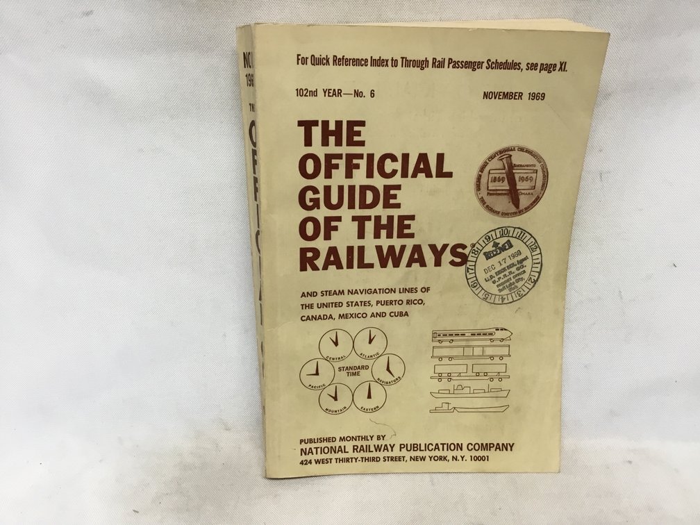 The Official Guide of the Railways - November 1969