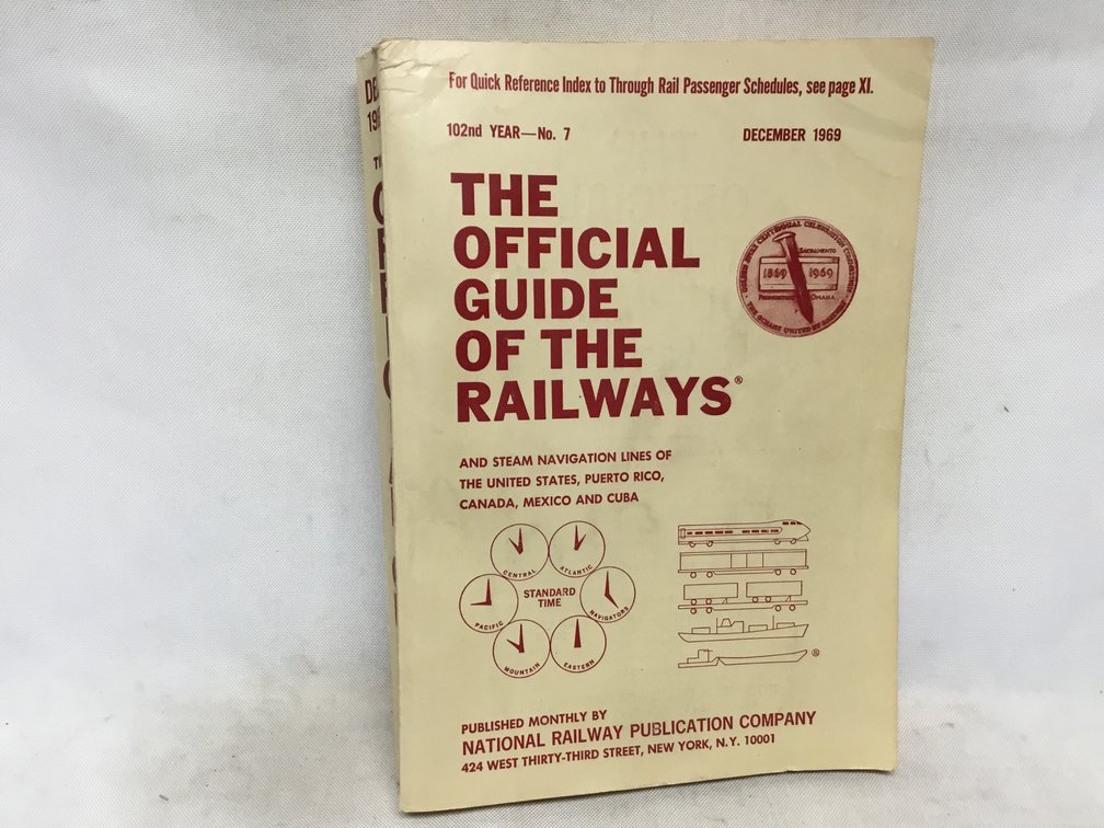The Official Guide of the Railways - December 1969