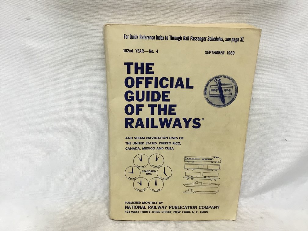 The Official Guide of the Railways - September 1969