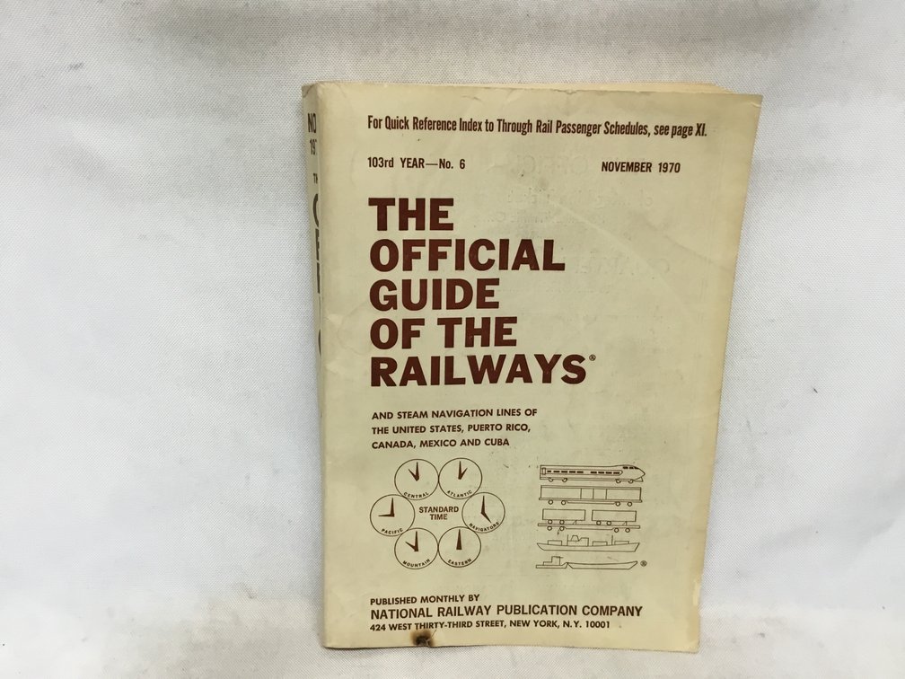 The Official Guide of the Railways - November 1970