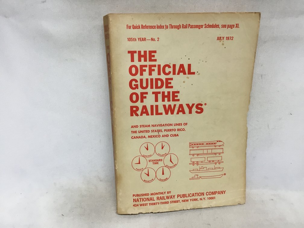 The Official Guide of the Railways - July 1972
