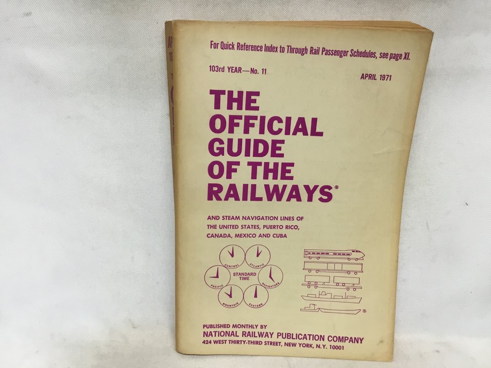 The Official Guide of the Railways - April 1971
