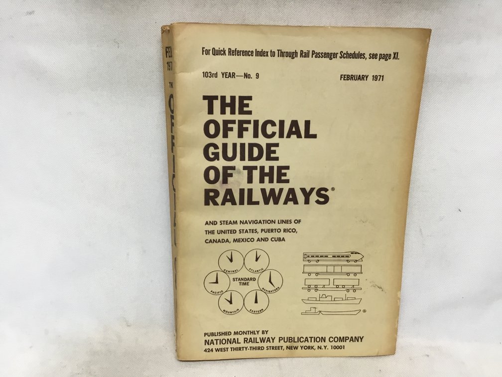 The Official Guide of the Railways - February 1971