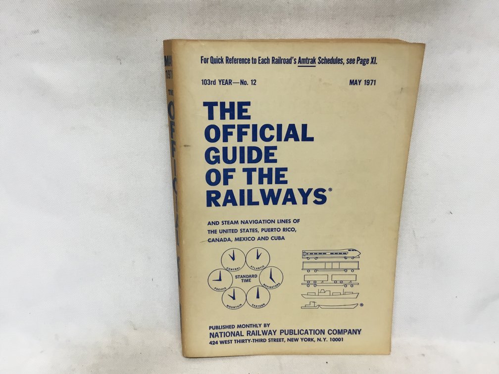 The Official Guide of the Railways - May 1971