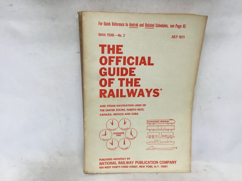 The Official Guide of the Railways - July 1971