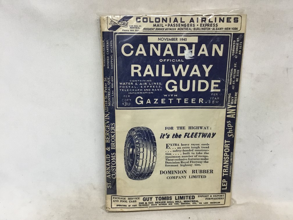 Canadian Official Railway Guide