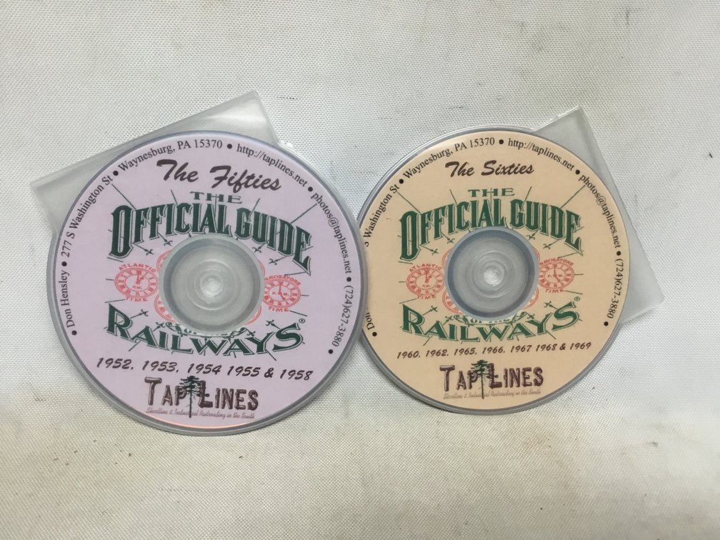 The Official Guide of the Railways - 1952-1958, 1960-1969