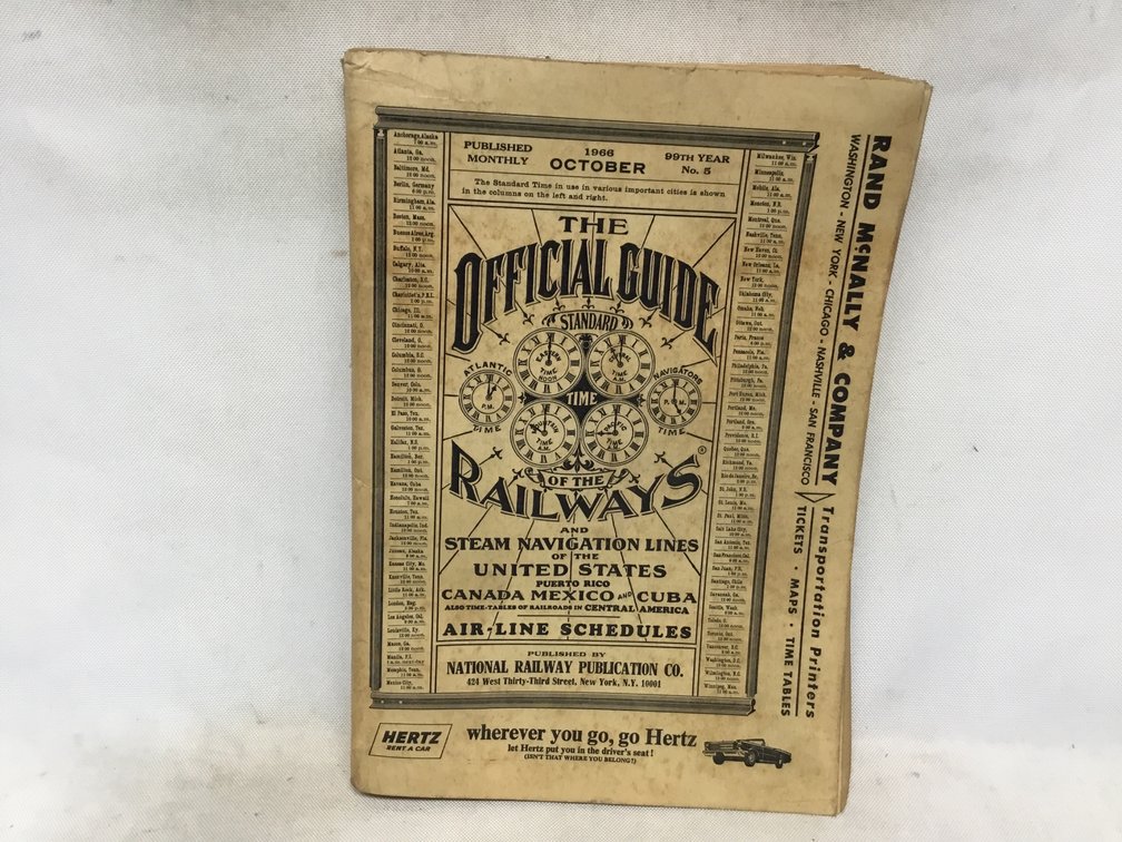 The Official Guide of the Railways - October 1966