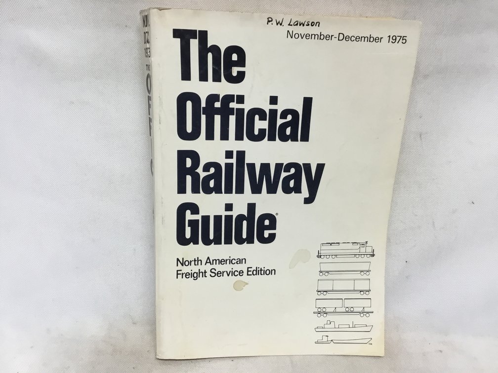 The Official Railway Guide - November-December 1975