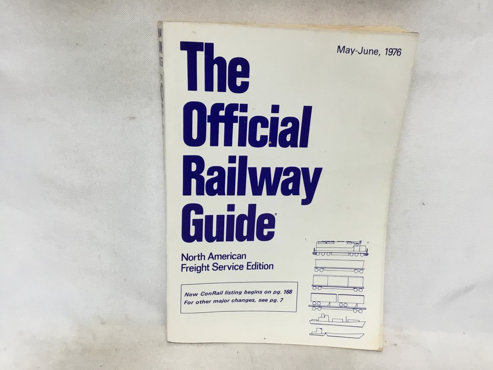 The Official Railway Guide - May-June 1976