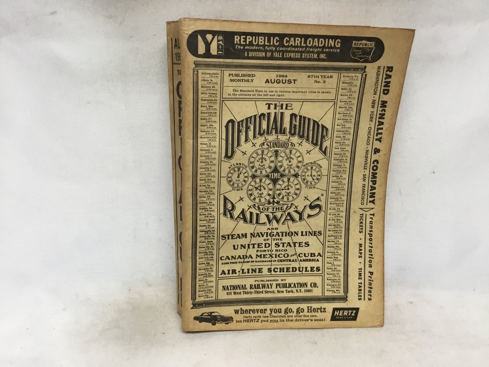 The Official Guide of the Railways - August 1964