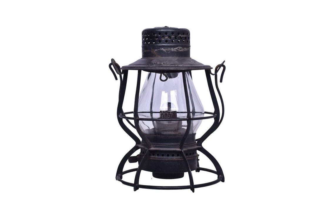 Keystone "The Casey" Pennsylvania Railroad Lantern with Clear Etched Globe