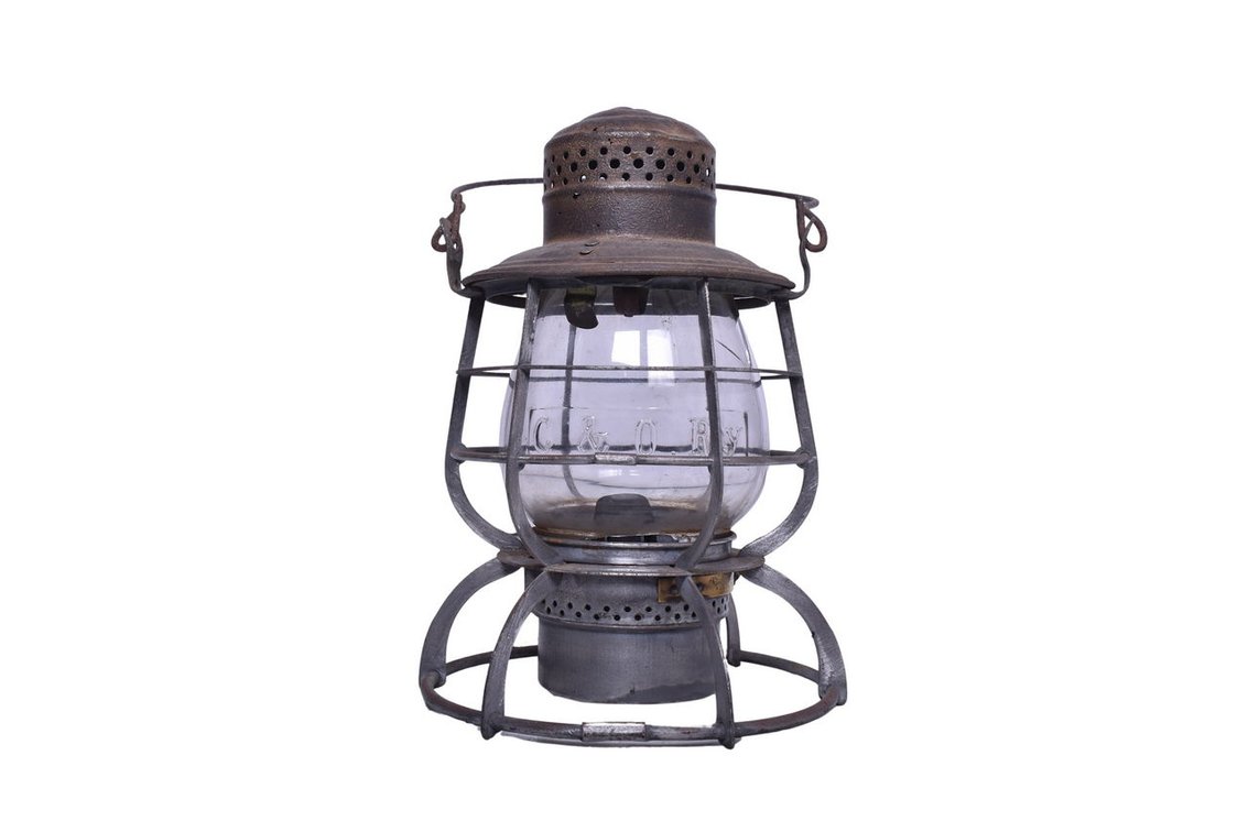 Armspear Chesapeake and Ohio Railway Railroad Lantern