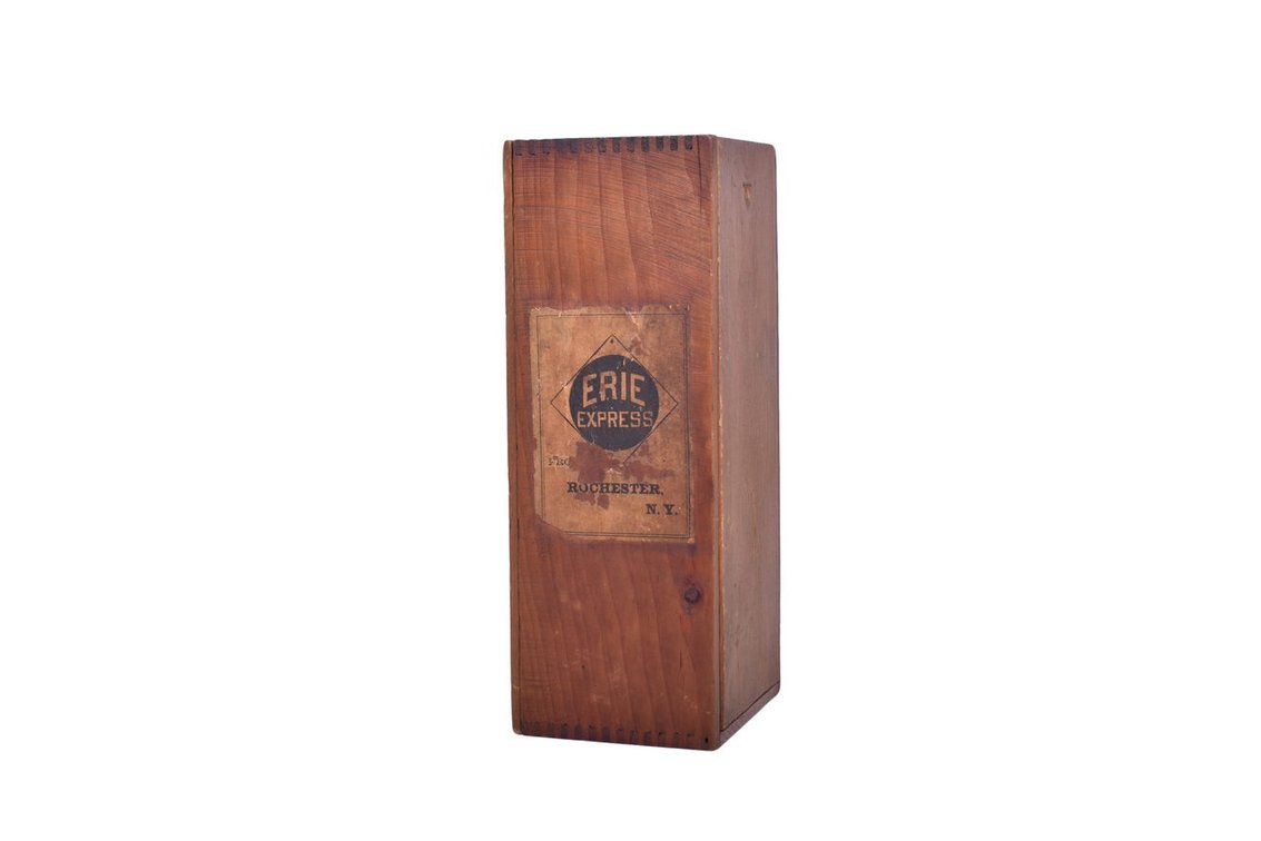 Erie Express Railway Wooden Box