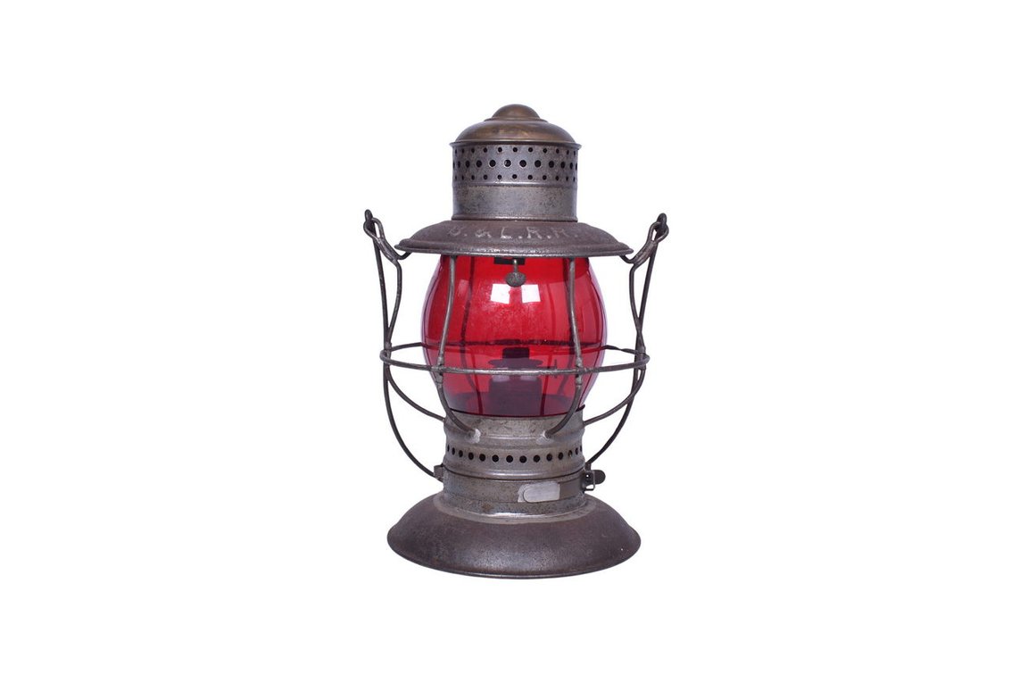 Brass Top Bell Bottom Baltimore & Lehigh Railroad Lantern