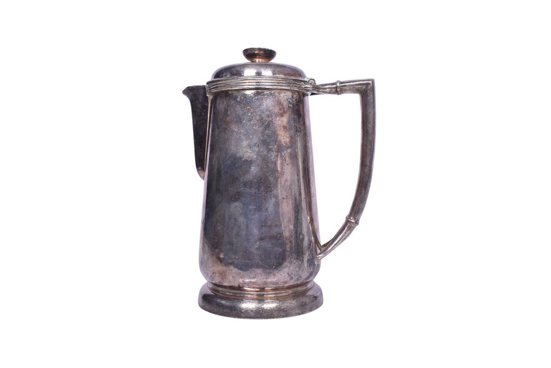 Union Pacific Railroad Silver Water Pitcher