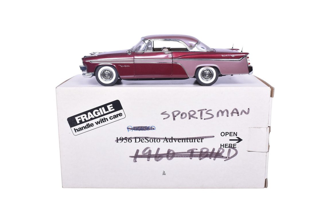 Danbury Mint 1:24 Diecast 1956 Desoto Sportsman Coupe