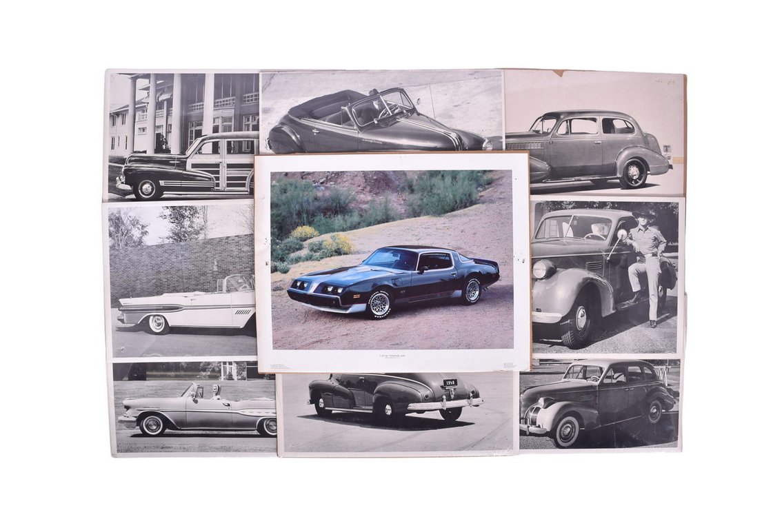 Nine Pontiac Advertising Photos
