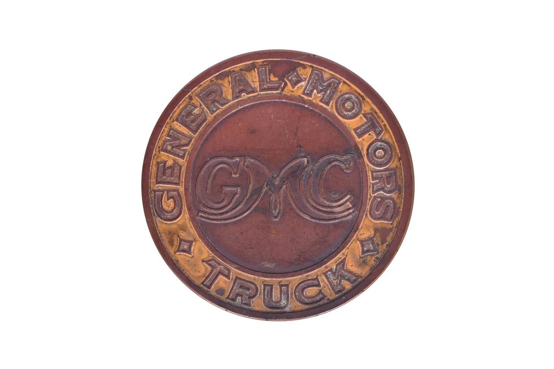1927-1935 GMC General Motors Truck Radiator Emblem Badge