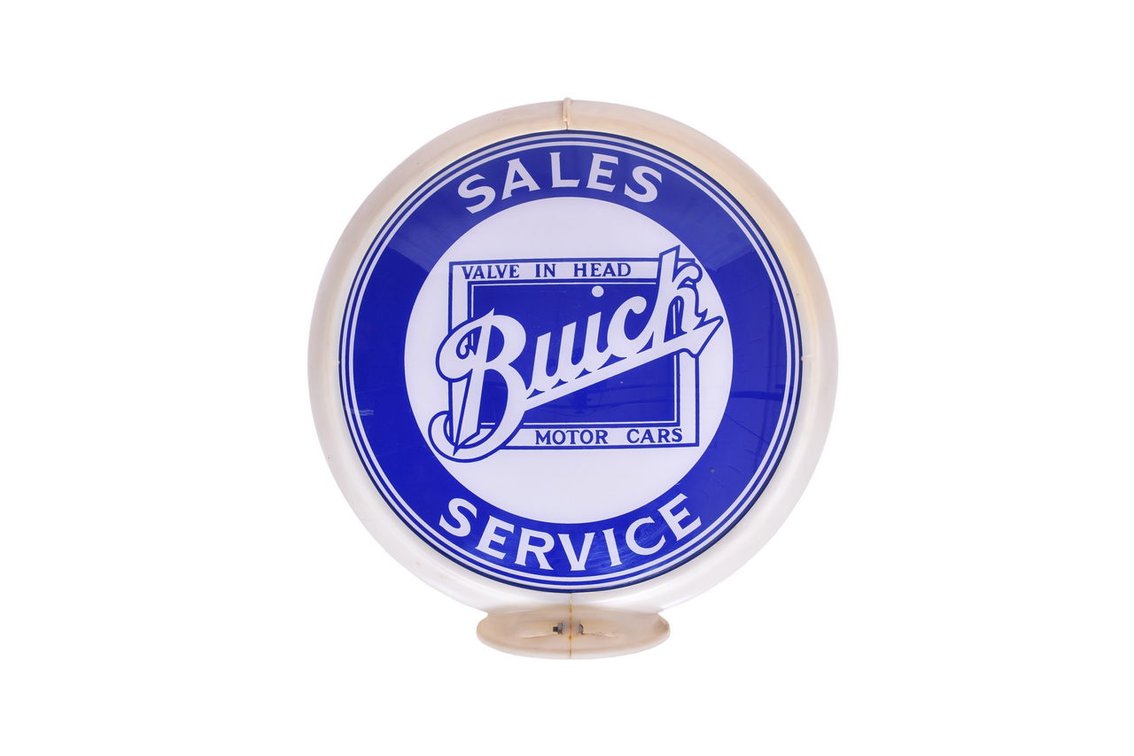 Reproduction Buick Service Gas Pump Globe