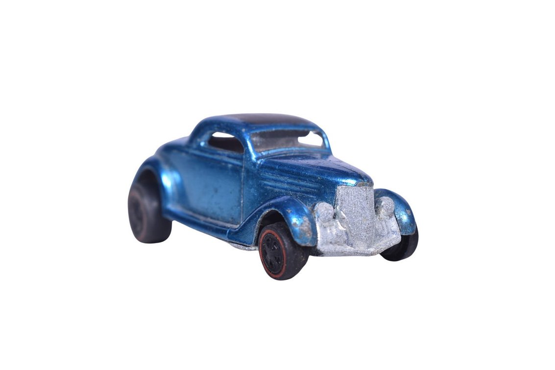 1968 Hot Wheels Redline Classic 36 Ford Coupe in Blue