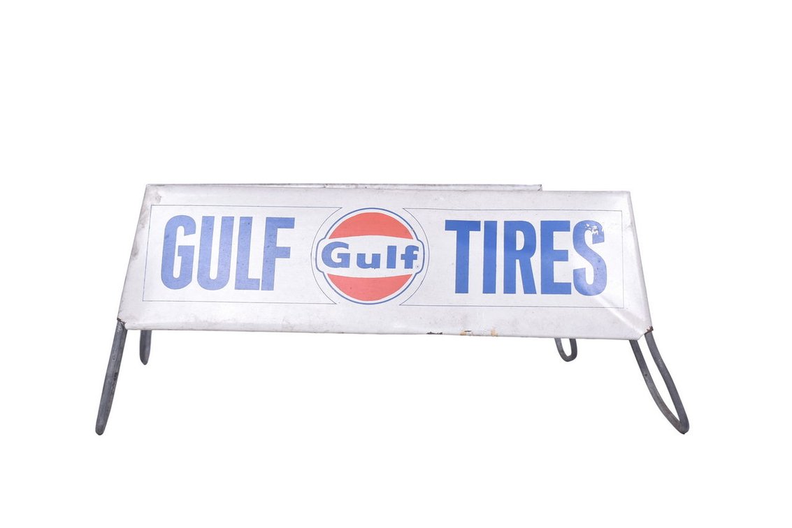 Gulf Tire Display Rack
