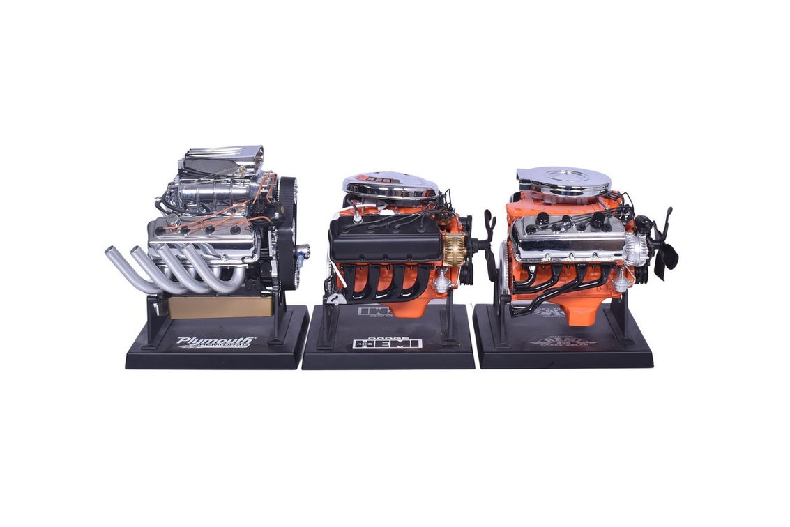 Three Liberty Classics Engine Models - Dodge Hemi 426 and Plymouth Hemi Drag