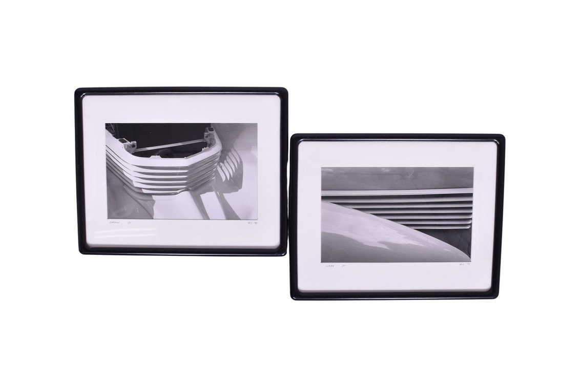 Pair of 1993 R.S. Automobile Photograph Numbered, Signed Prints - Shadows and Chord