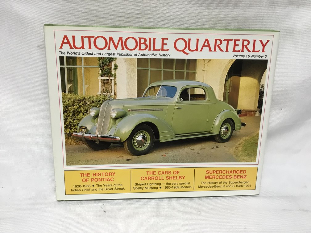 Automobile Quarterly Volume 16 Number 3
