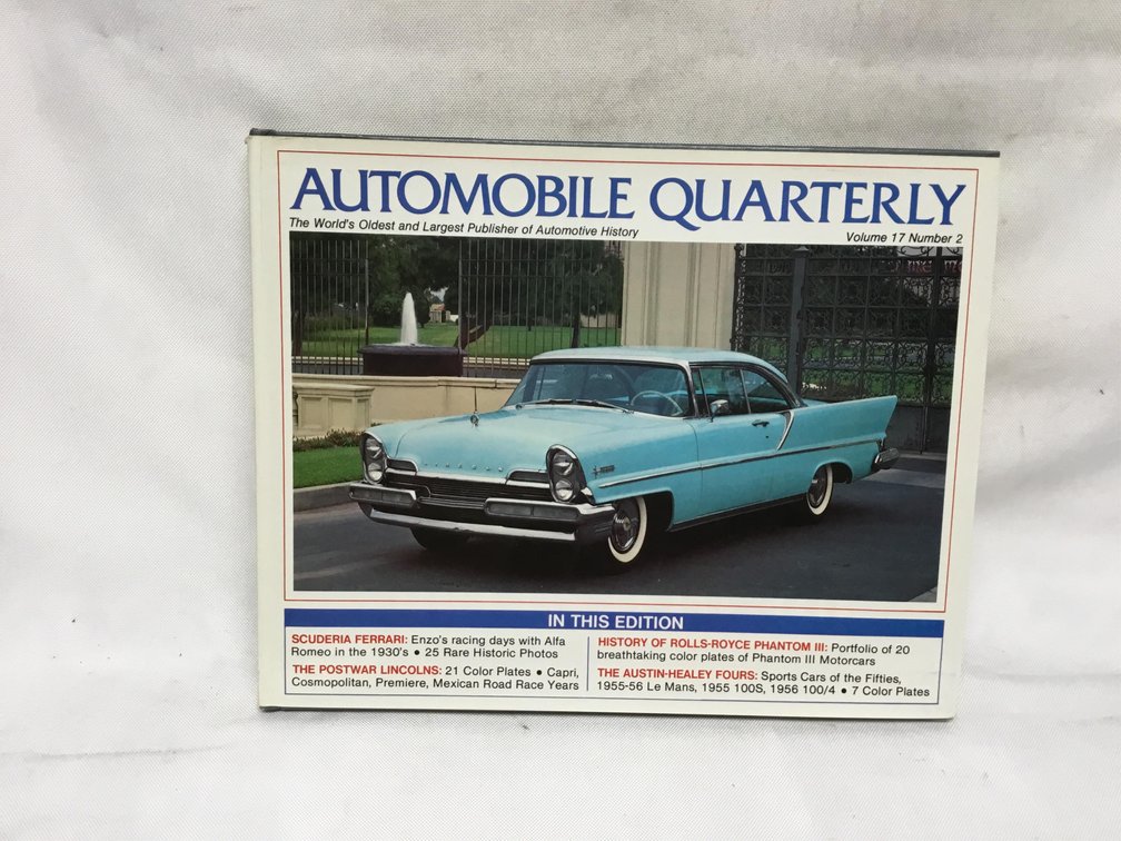 Automobile Quarterly Volume 17 Number 2